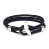 Whale Tail Anchor Multilayer Bracelet