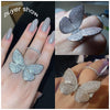 High Quality Adjustable Butterfly Ring