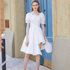 Summer Elegant Vintage White Dress